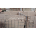 galvanized wire welded sand filled hesco type barrier